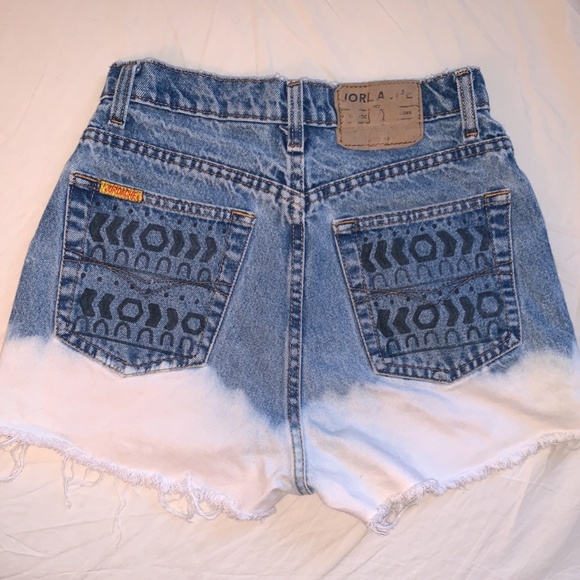 Jordache Vintage High Waisted Jean Shorts - Picture 2 of 3